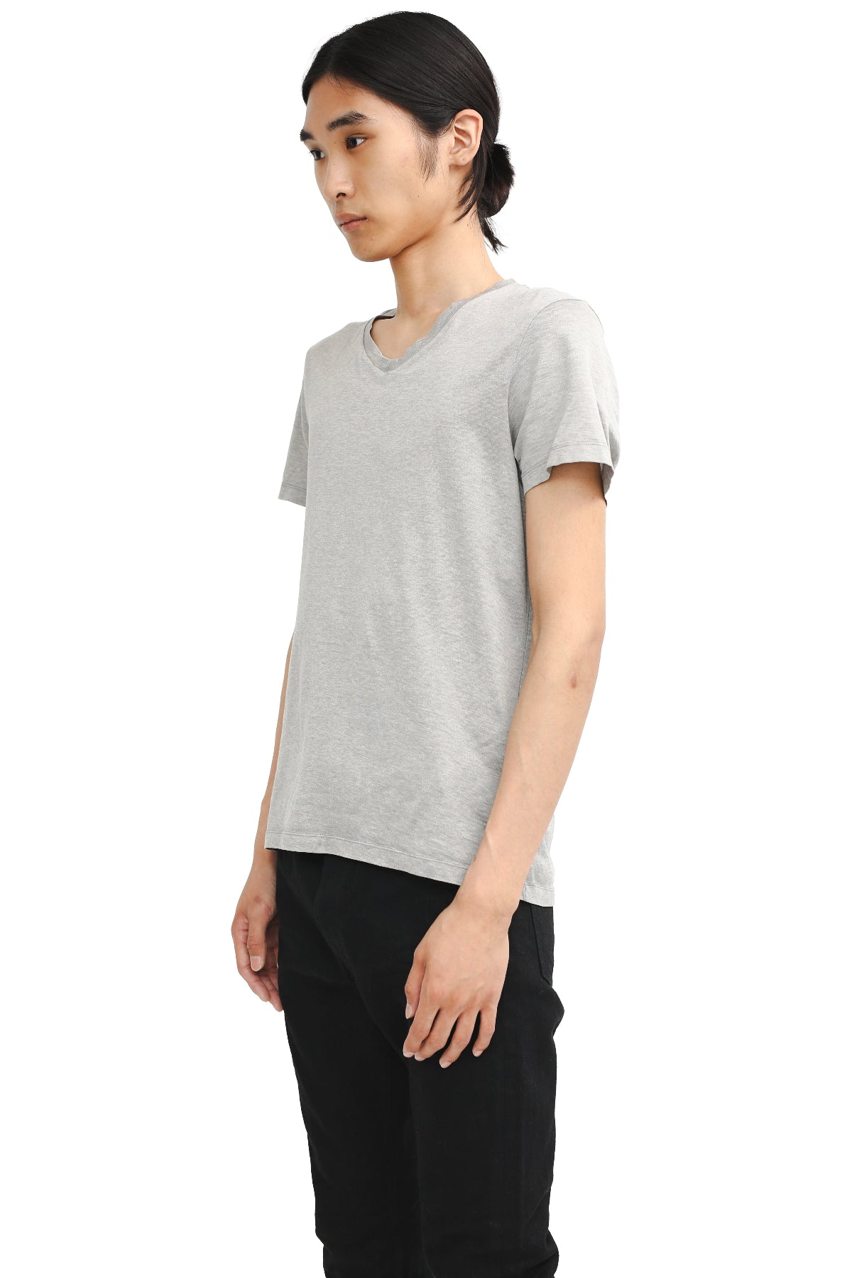 JIL SANDER - GREY BASIC TEE