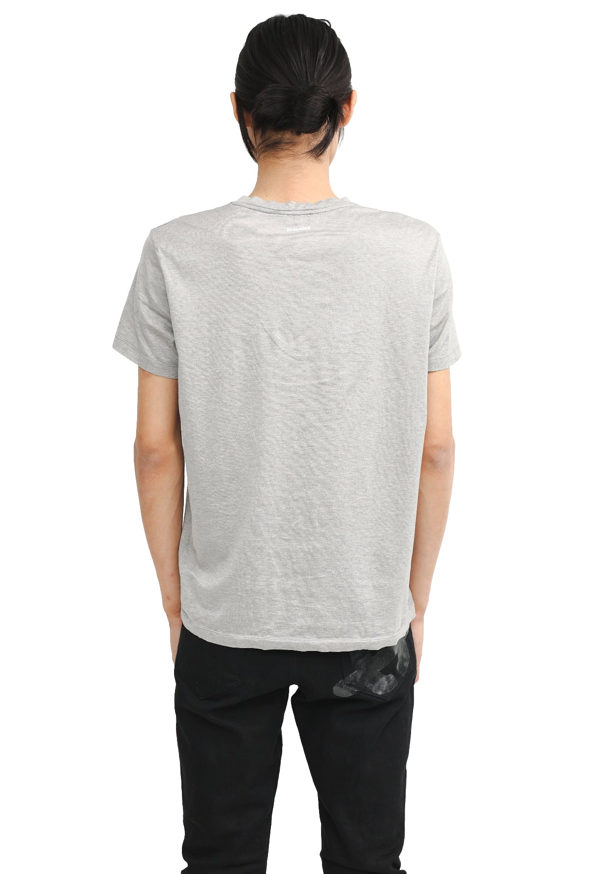 JIL SANDER - GREY BASIC TEE