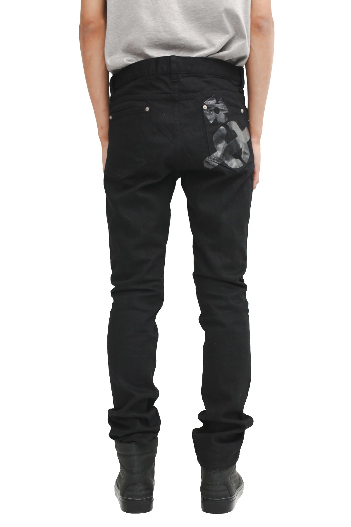 VIVIENNE WESTWOOD - BLACK STRAIGHT JEANS