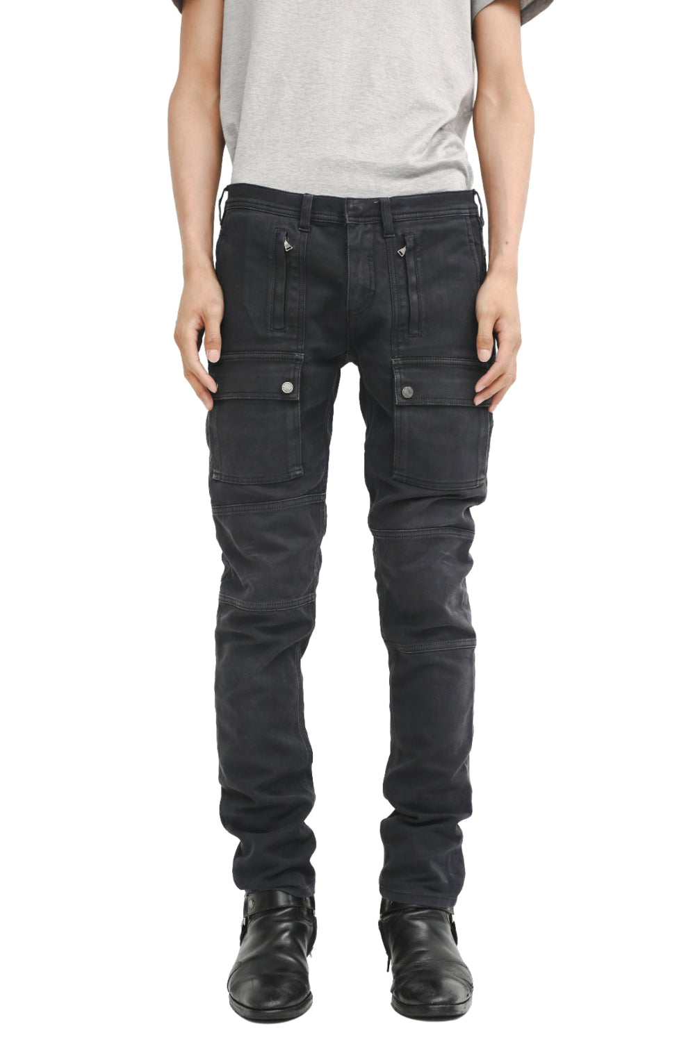 パンツ NEIL BARRETT - POCKET DETAILED JEANS NEIL BARRETT - POCKET DETAILED JEANS – v・・t・-l