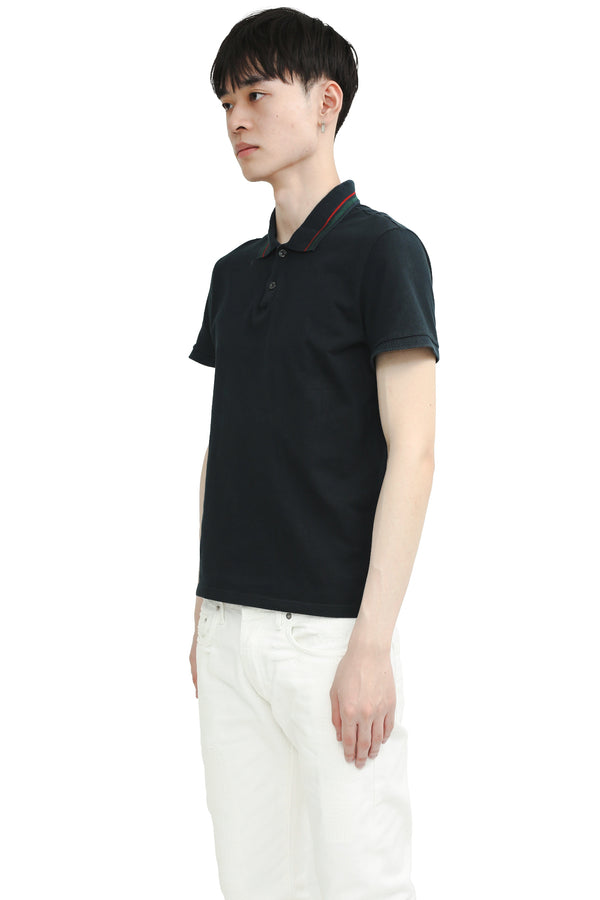 GUCCI - WEB STRIPED POLO SHIRT