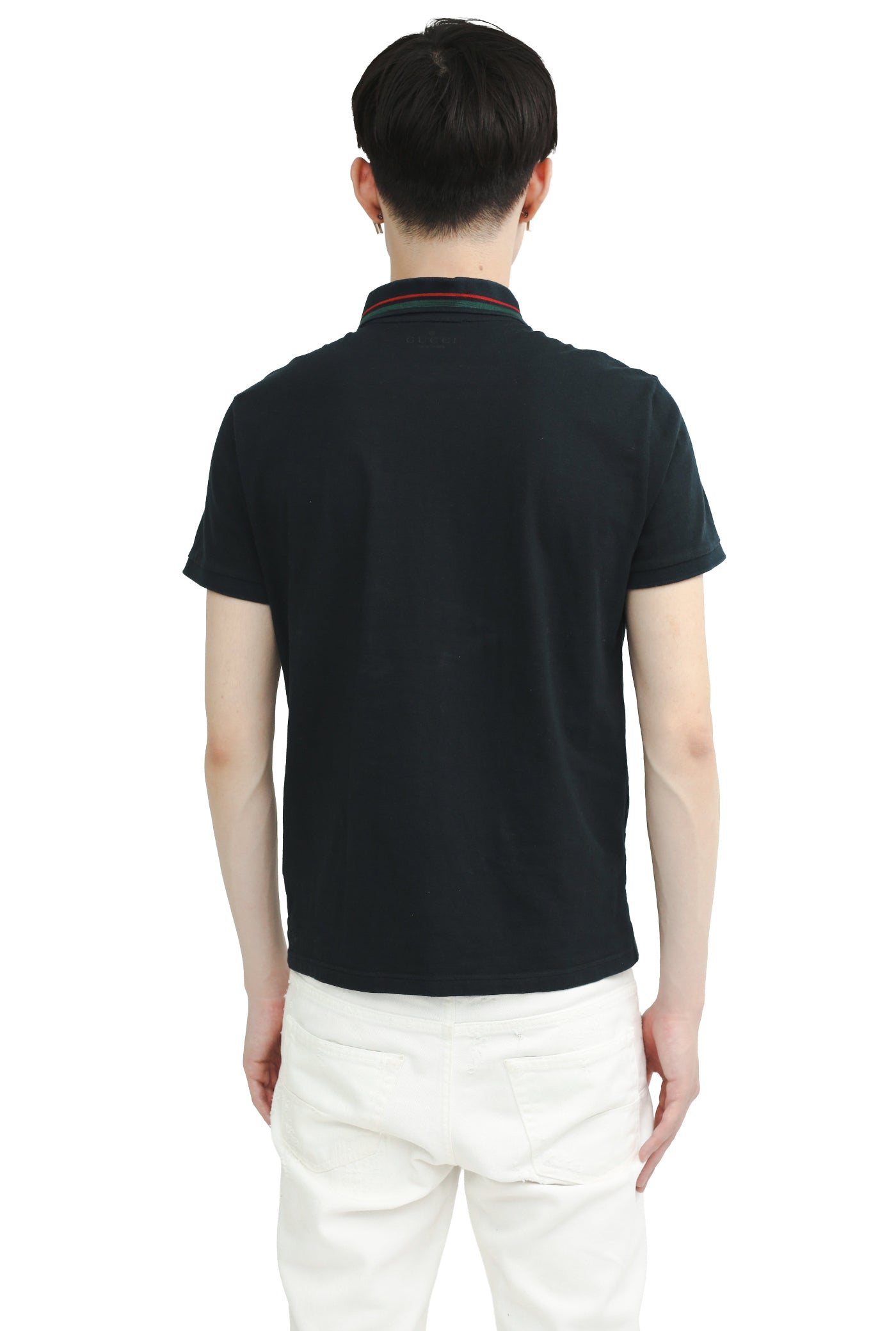 GUCCI - WEB STRIPED POLO SHIRT