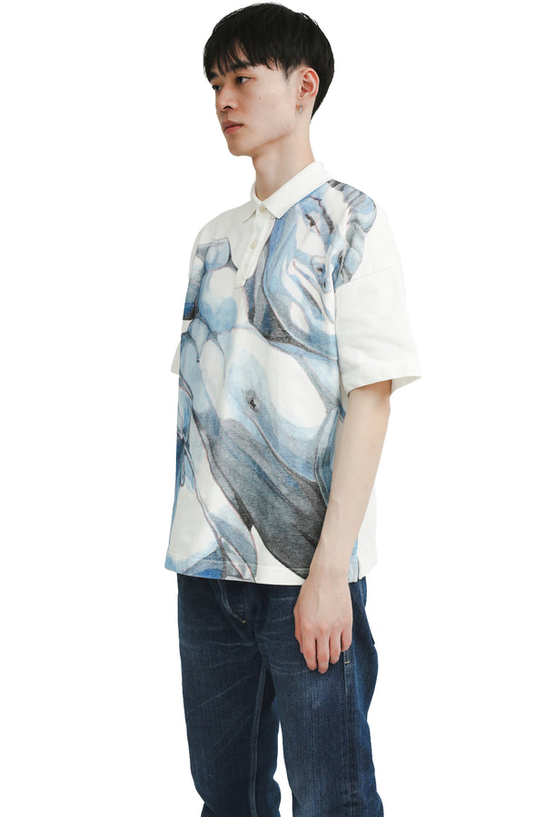 JW ANDERSON - GRAPHIC POLO SHIRT