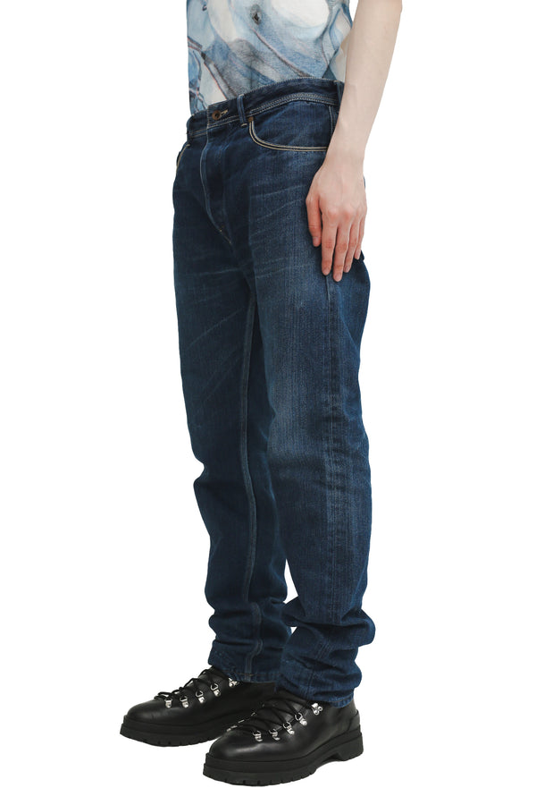 DIESEL BLACK GOLD - INDIGO STRAIGHT JEANS