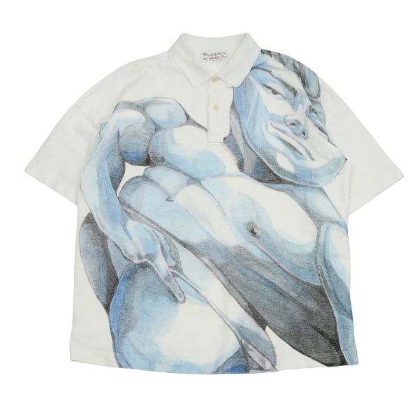 JW ANDERSON - GRAPHIC POLO SHIRT