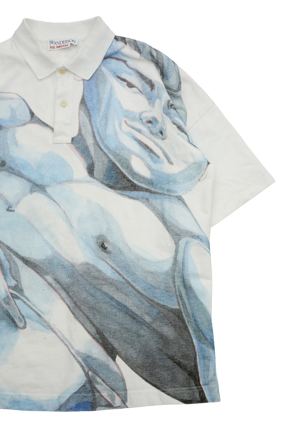 JW ANDERSON - GRAPHIC POLO SHIRT