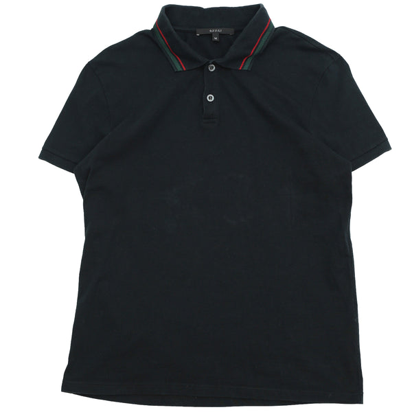 GUCCI - WEB STRIPED POLO SHIRT