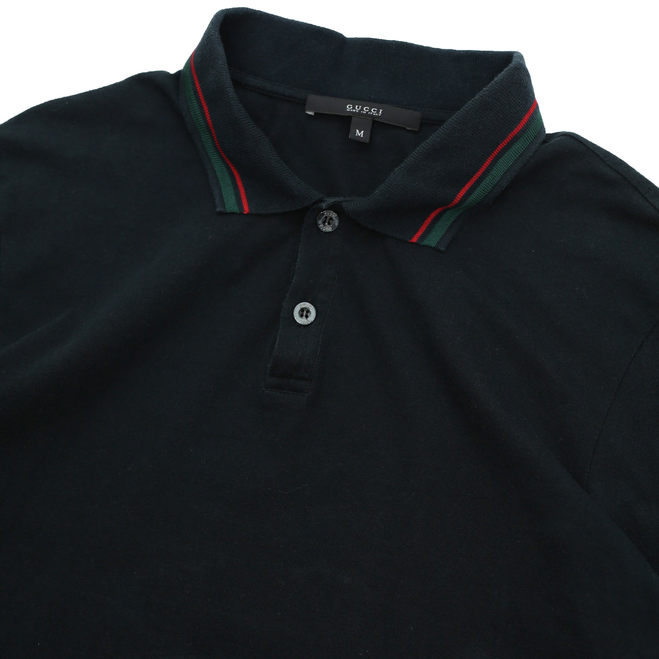 GUCCI - WEB STRIPED POLO SHIRT