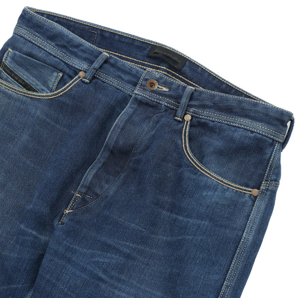 DIESEL BLACK GOLD - INDIGO STRAIGHT JEANS