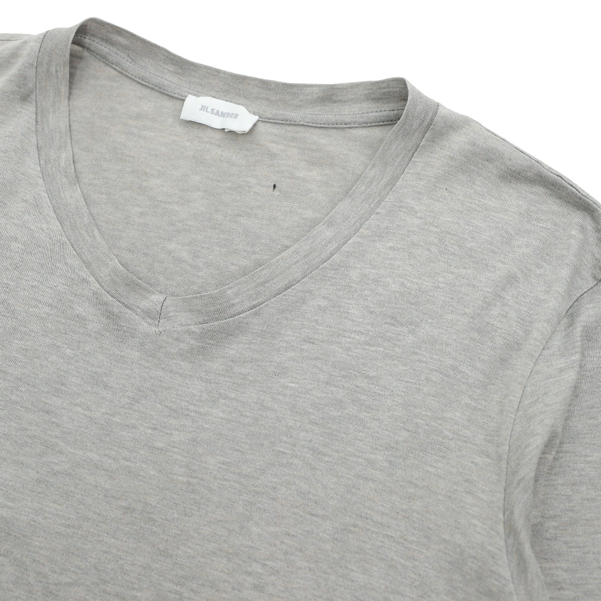 JIL SANDER - GREY BASIC TEE