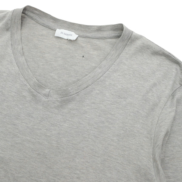 JIL SANDER - GREY BASIC TEE