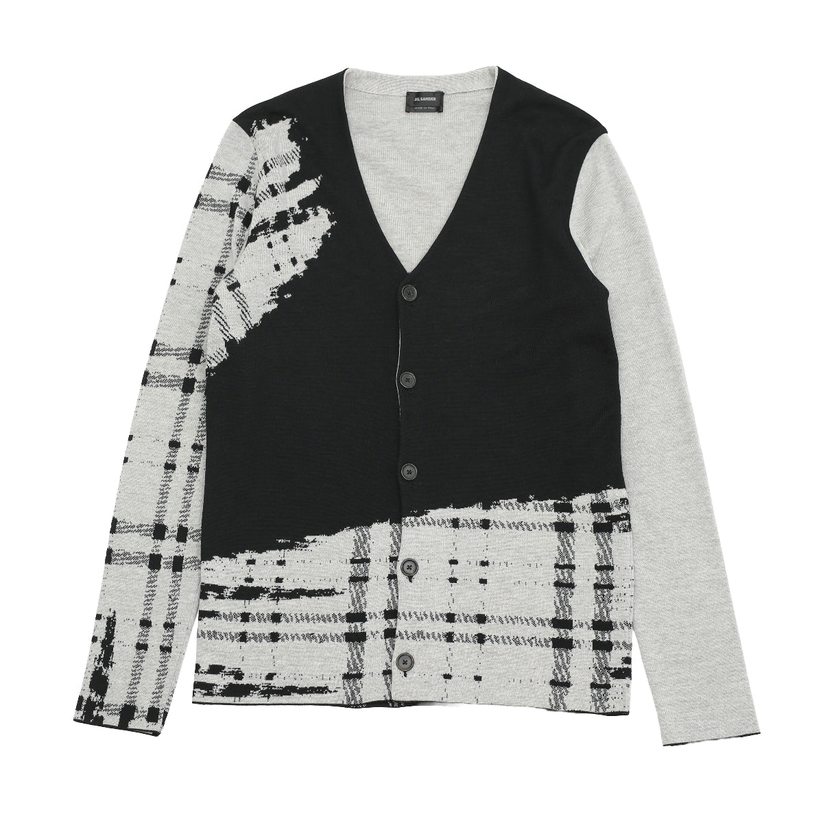 JIL SANDER BY RAF SIMONS - GRAPCHIC CARDIGAN