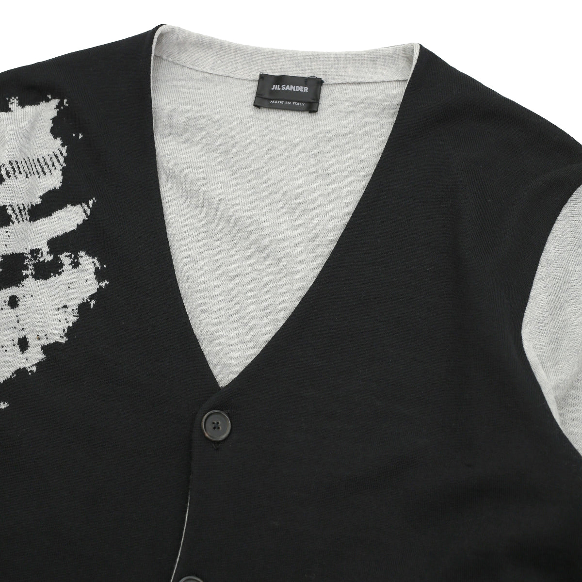 JIL SANDER BY RAF SIMONS - GRAPCHIC CARDIGAN