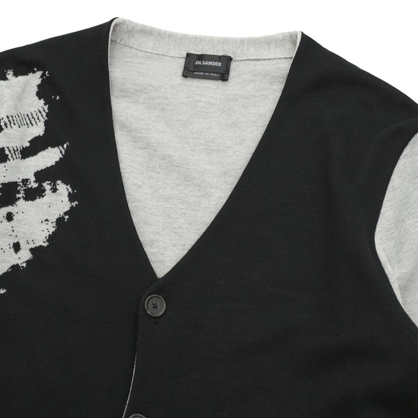 JIL SANDER BY RAF SIMONS - GRAPCHIC CARDIGAN
