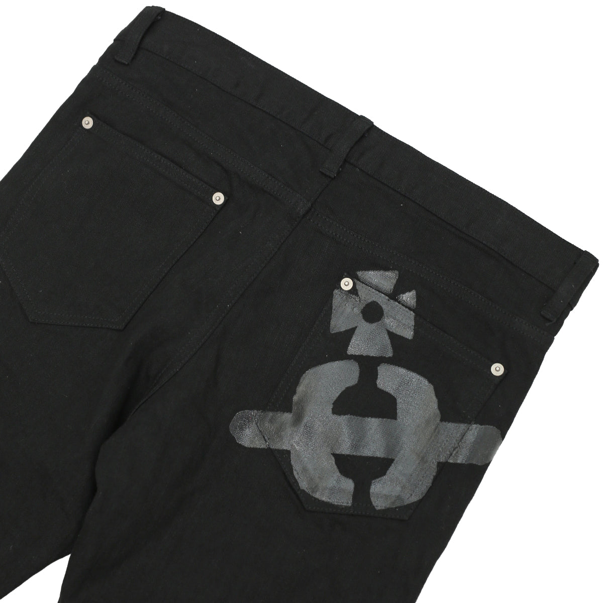 VIVIENNE WESTWOOD - BLACK STRAIGHT JEANS