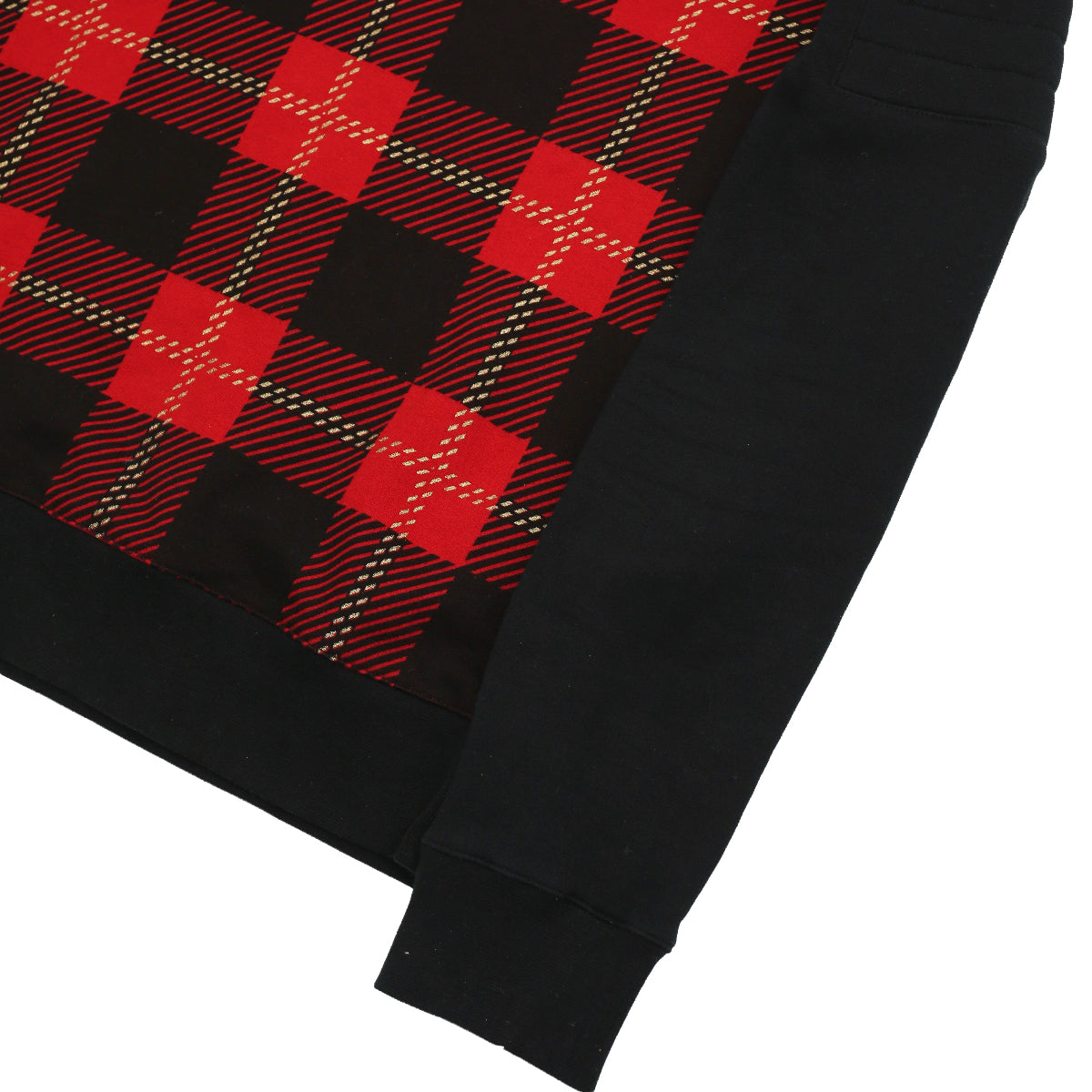 BALMAIN - CHECKED HOODIE