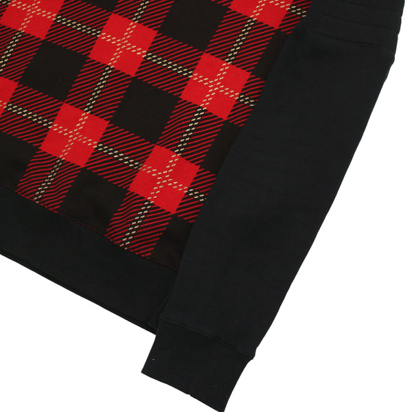 BALMAIN - CHECKED HOODIE