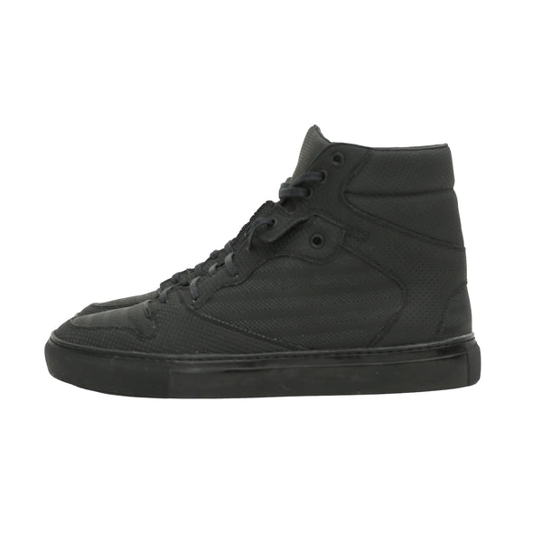 BALENCIAGA - HIGH CUT LEATHER SNEAKERS