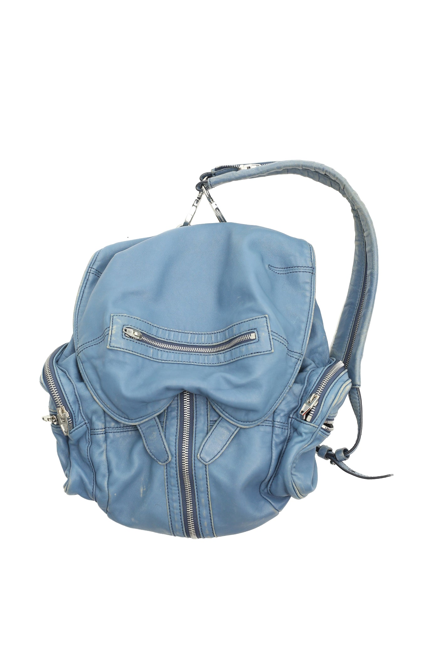ALEXANDER WANG - 2WAY LEATHER BACKPACK