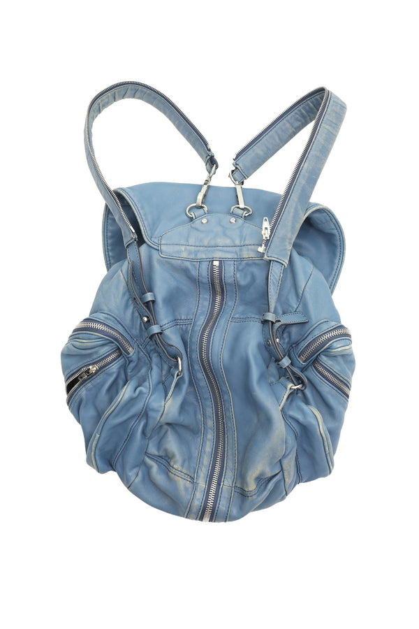 ALEXANDER WANG - 2WAY LEATHER BACKPACK