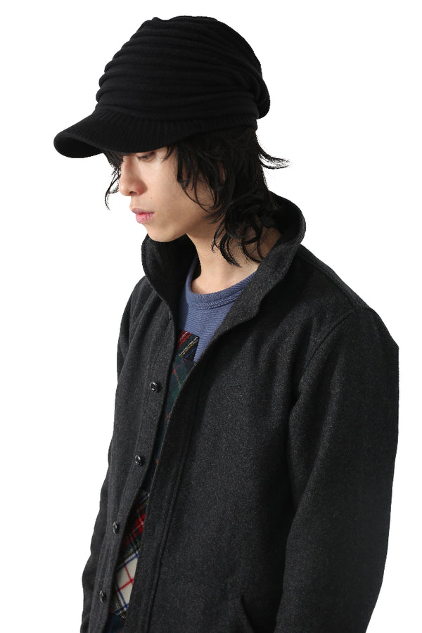 RIBBED KNIT CAP