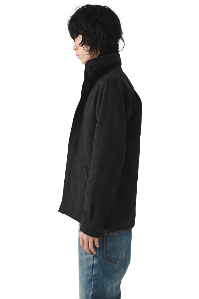FINAL HOME - WOOL HIGH NECK JACKET