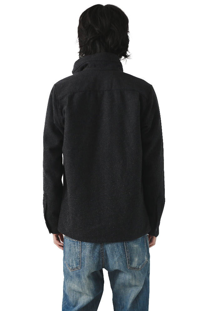 FINAL HOME - WOOL HIGH NECK JACKET