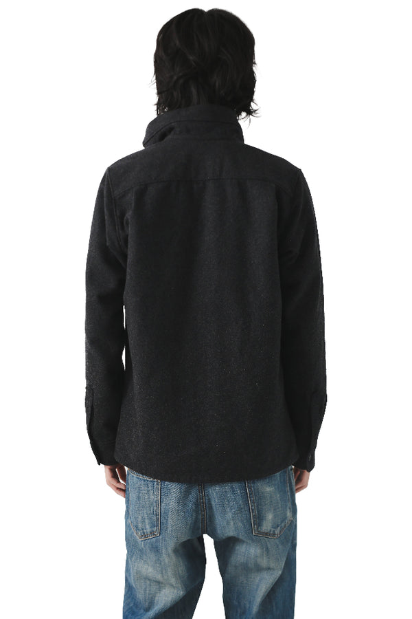 FINAL HOME - WOOL HIGH NECK JACKET