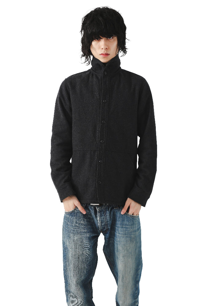 FINAL HOME - WOOL HIGH NECK JACKET