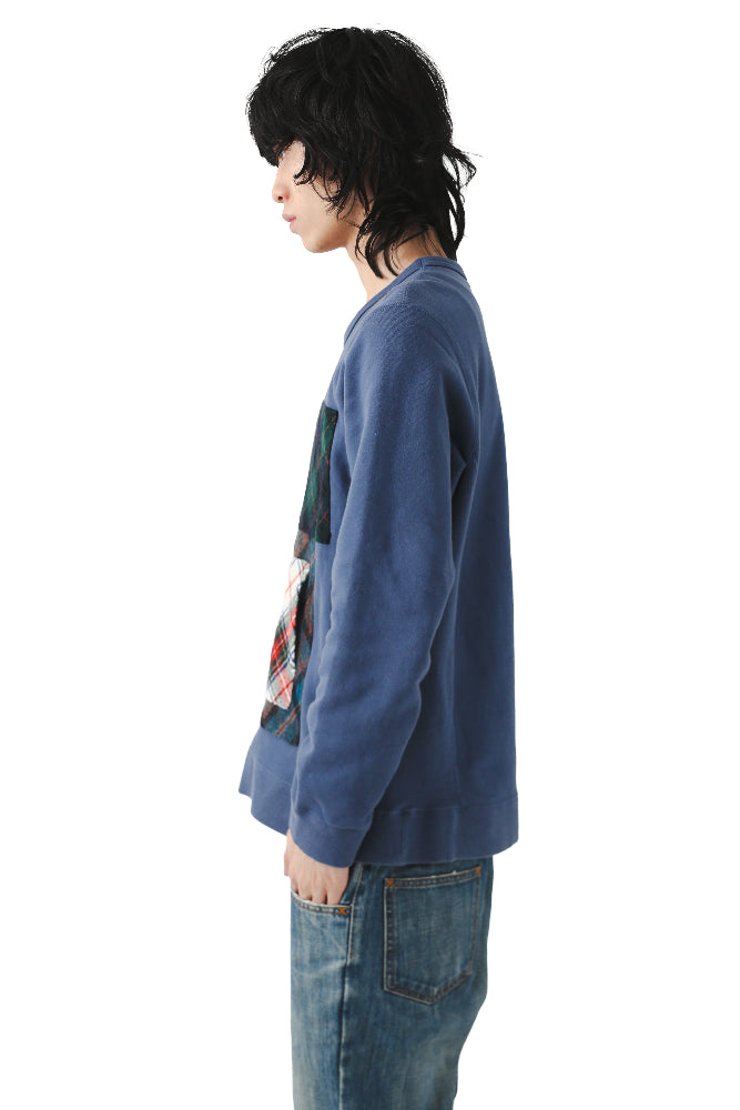 GANRYU - PATCHED WORK SWEATSHIRT
