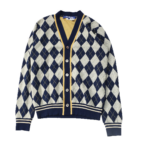 JUNYA WATANABE MAN - ARGYLE KNIT CARDIGAN