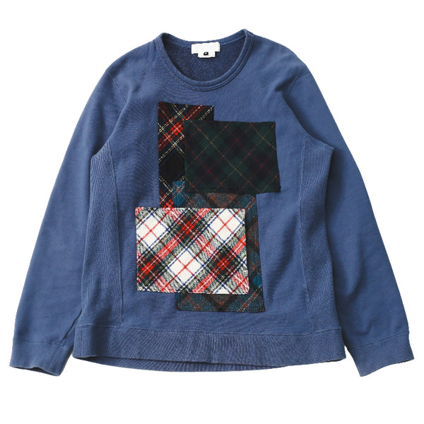 GANRYU - PATCHED WORK SWEATSHIRT