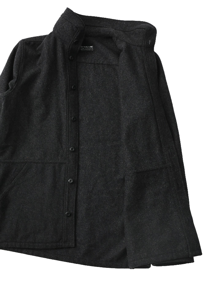 FINAL HOME - WOOL HIGH NECK JACKET