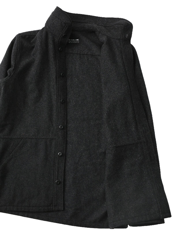 FINAL HOME - WOOL HIGH NECK JACKET