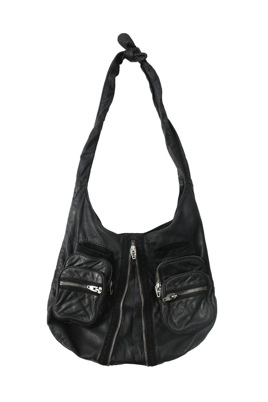 ALEXANDER WANG - LEATHER SHOULDER BAG