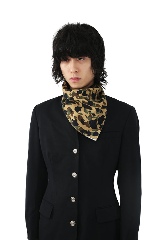 90s Bape - milo camo scarf