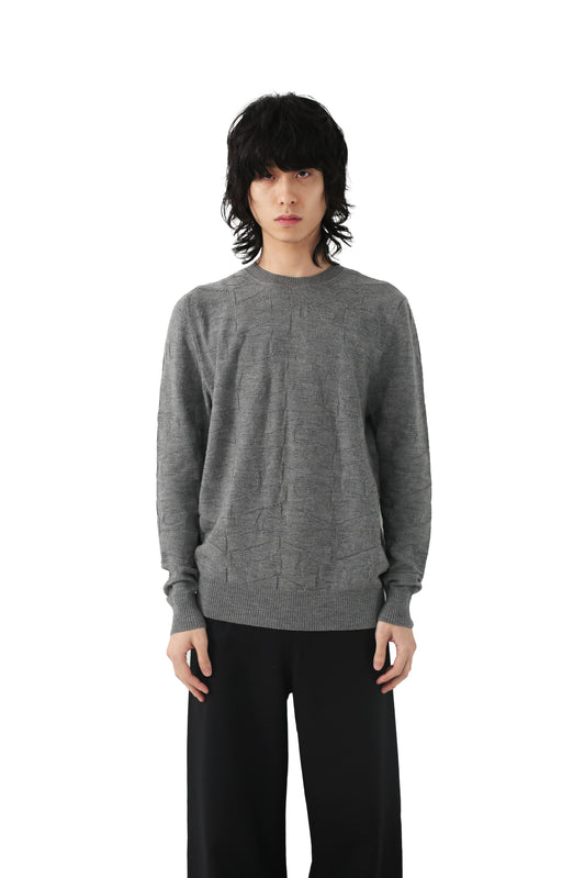 F/W20 Chalayan - emboss knit sweater