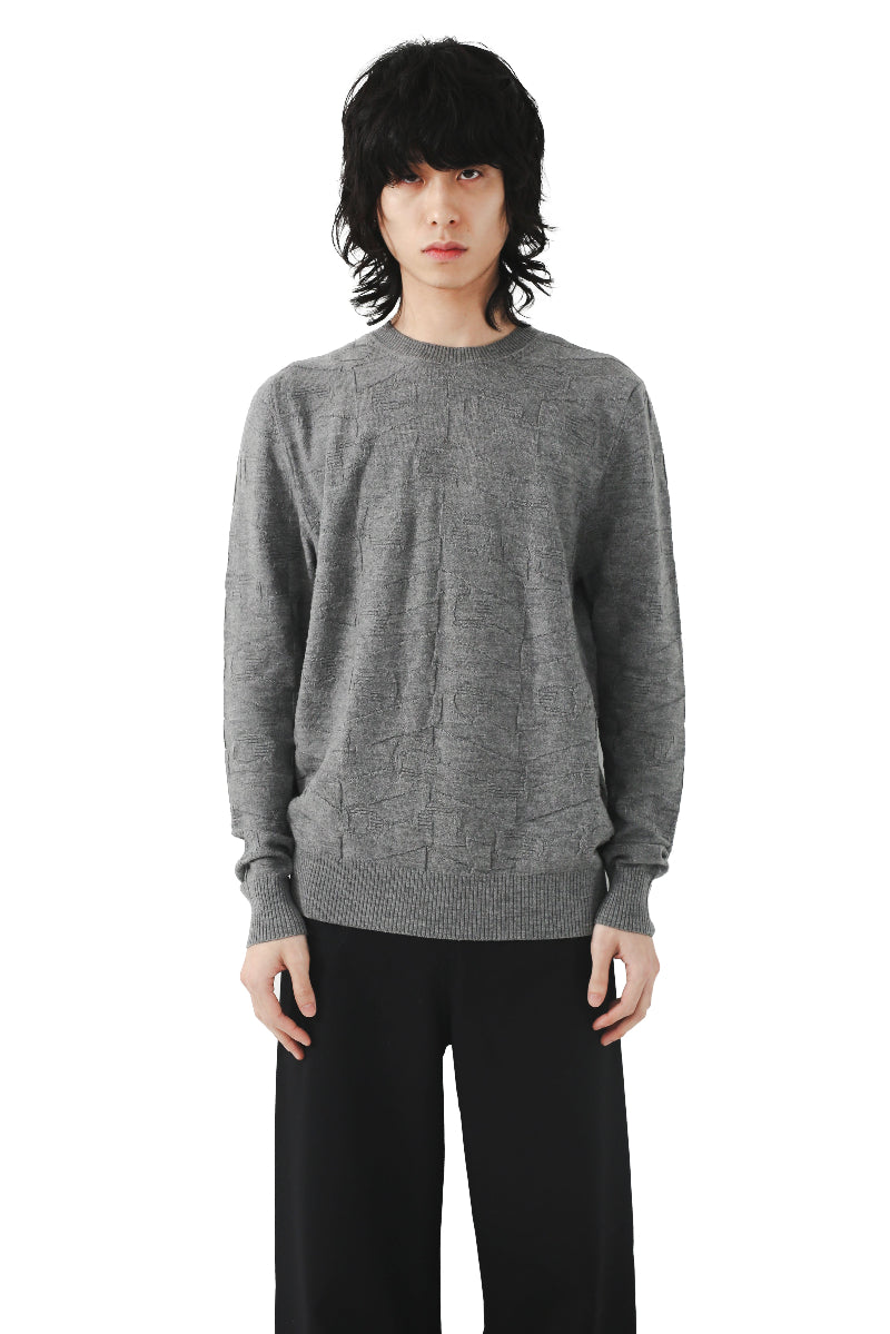 F/W20 CHALAYAN - EMBOSS KNIT SWEATER