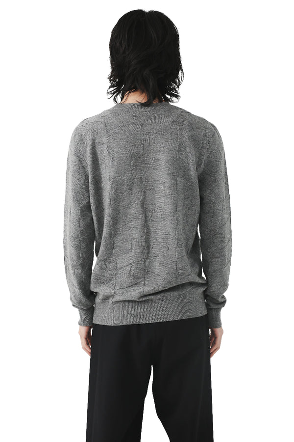 F/W20 CHALAYAN - EMBOSS KNIT SWEATER