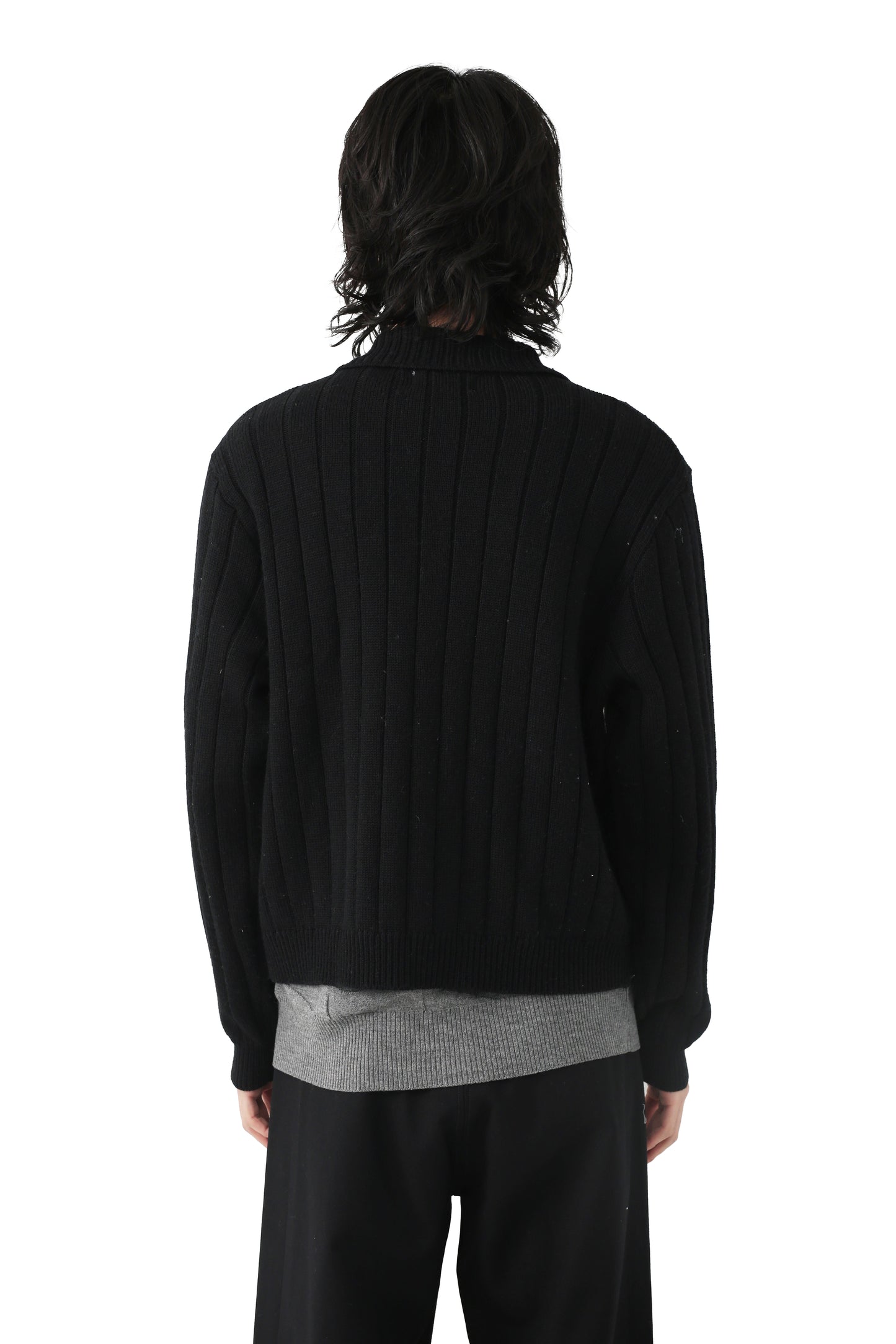 Nordic knit blouson