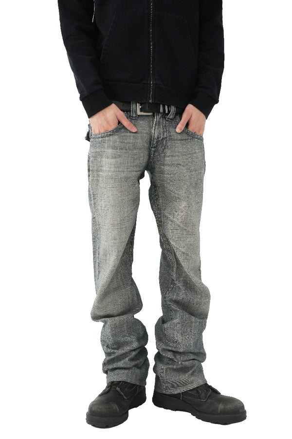 ARMANI JEANS- FADED STRAIGHT JEANS