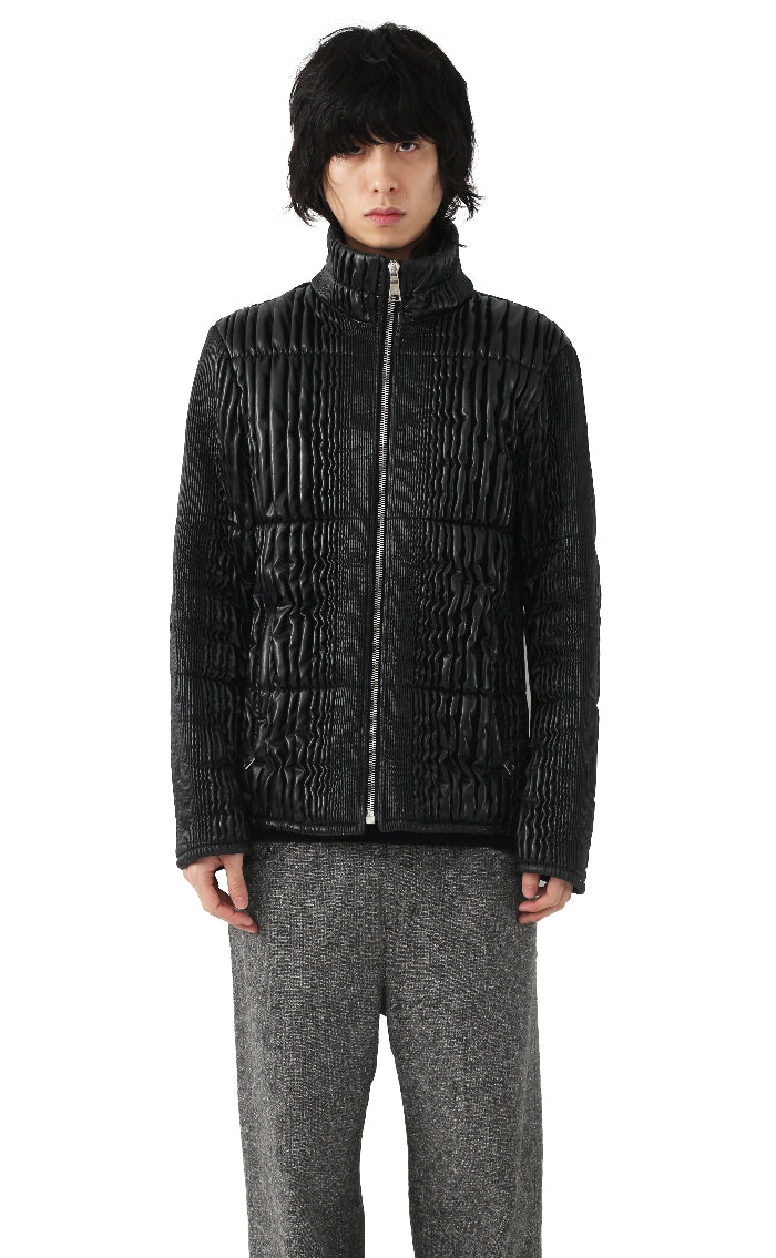 PRADA - COATED QUILTING DOWN JACKET