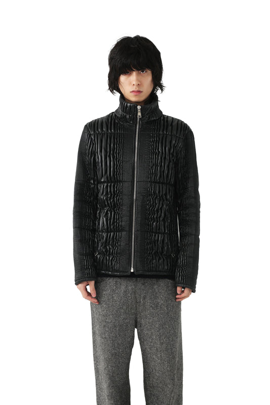 Prada - coated quilting down jacket