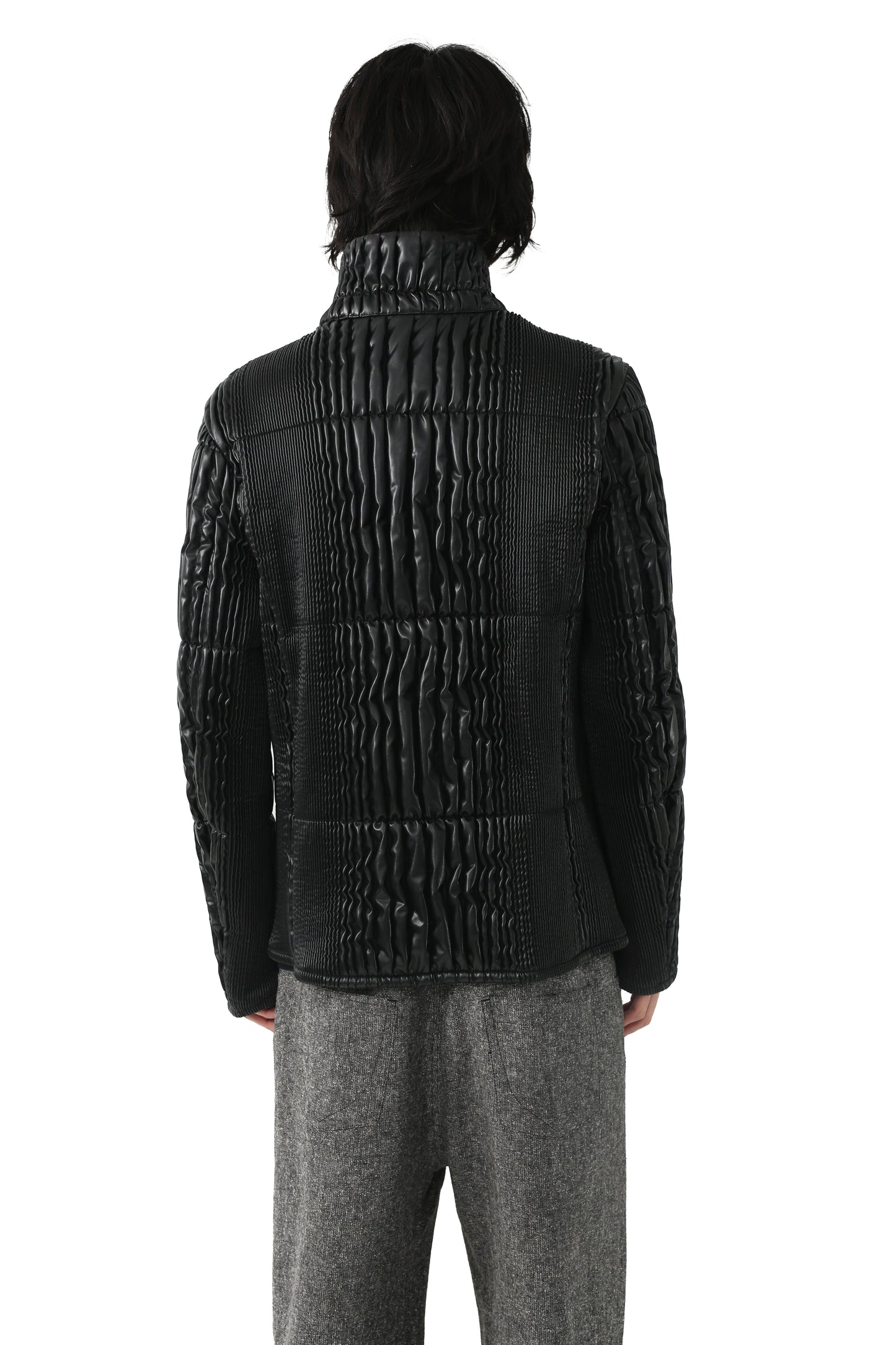 Prada - coated quilting down jacket