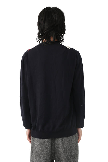 18f/w Prada - argyle knit sweater