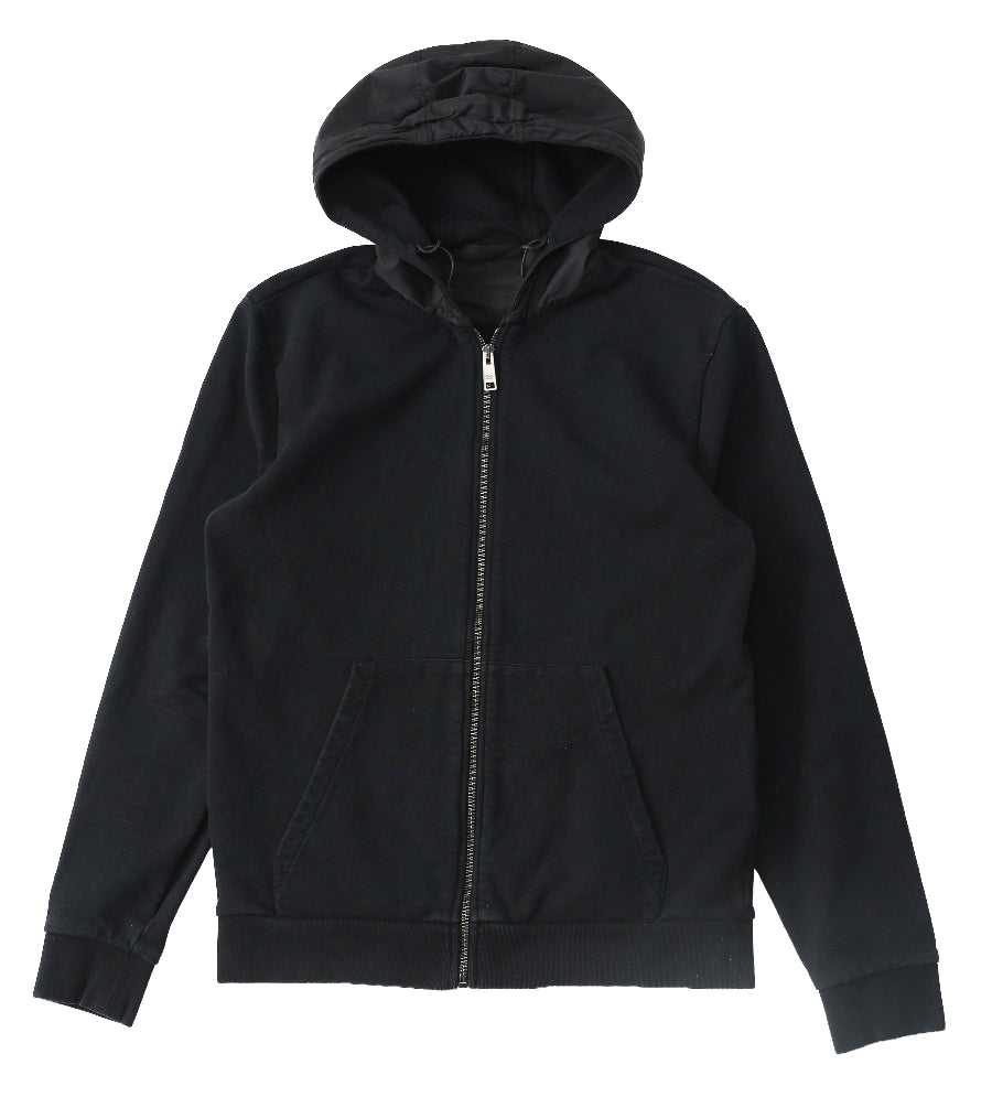 PRADA - ZIP UP NYLON HOODIE