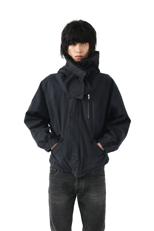 Y-3 - detachable fur hooded jacket