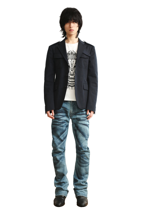 PRADA - EPAULET TAILORED JACKET