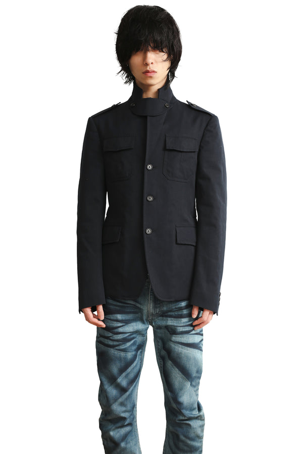 PRADA - EPAULET TAILORED JACKET
