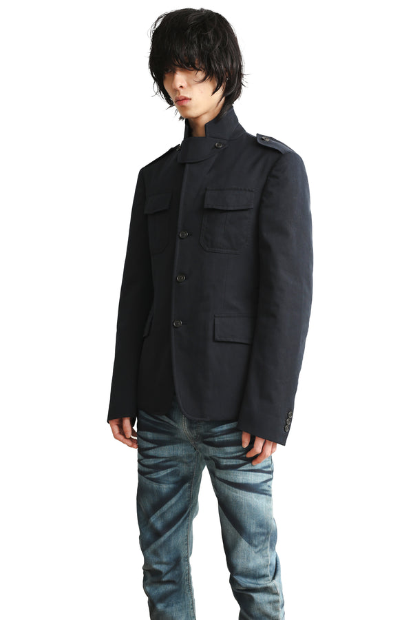 PRADA - EPAULET TAILORED JACKET